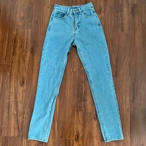 High Waisted Mom Jeans